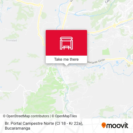 Br. Portal Campestre Norte (Cl 18 - Kr 22a) map
