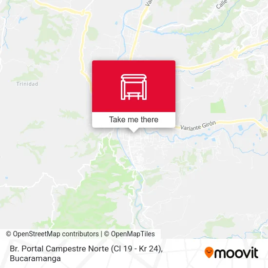 Br. Portal Campestre Norte (Cl 19 - Kr 24) map