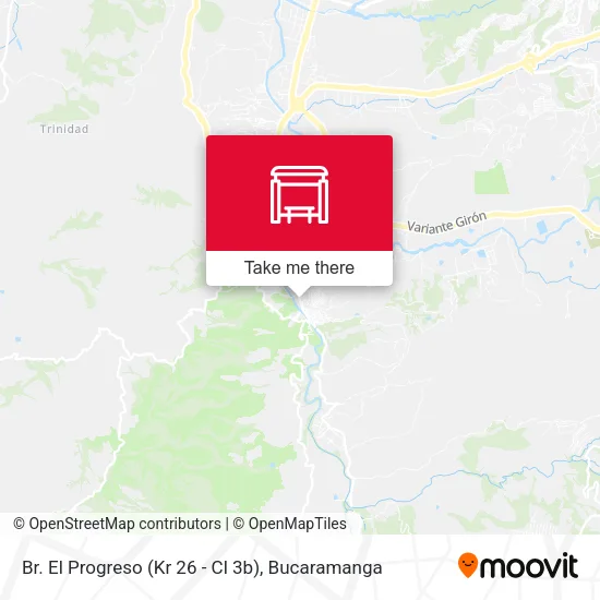 Br. El Progreso (Kr 26 - Cl 3b) map