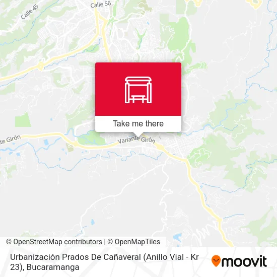 Urbanización Prados De Cañaveral (Anillo Vial - Kr 23) map