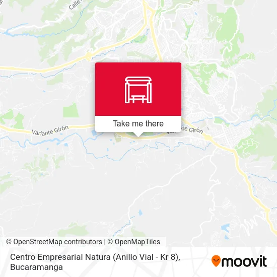 Mapa de Centro Empresarial Natura (Anillo Vial - Kr 8)