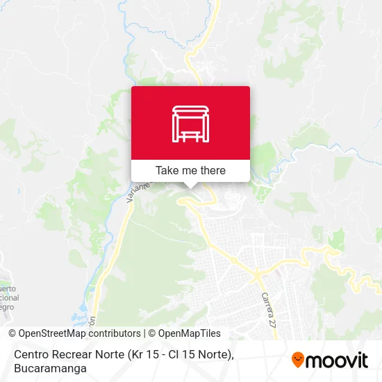 Centro Recrear Norte (Kr 15 - Cl 15 Norte) map