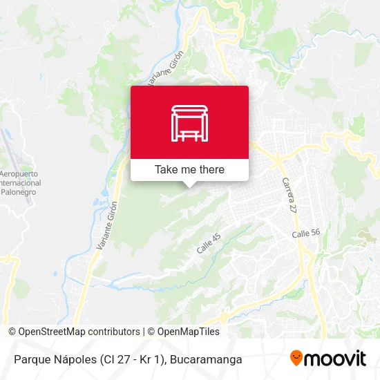Parque Nápoles (Cl 27 - Kr 1) map