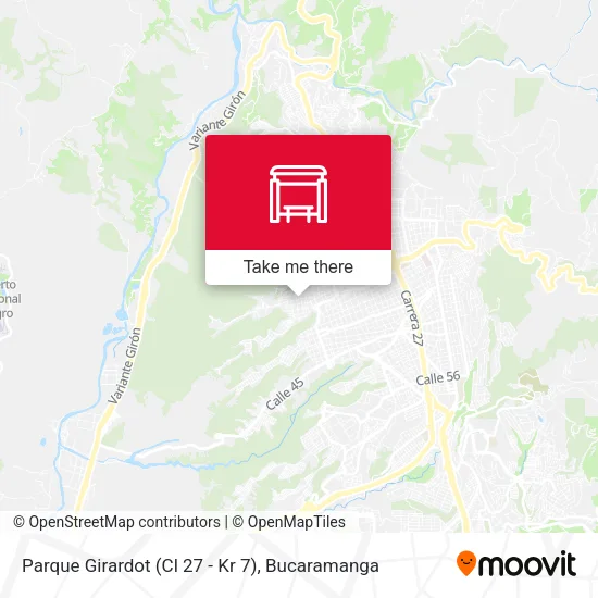 Parque Girardot (Cl 27 - Kr 7) map