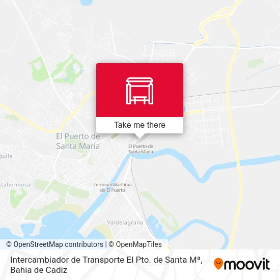 Intercambiador de Transporte El Pto. de Santa Mª map