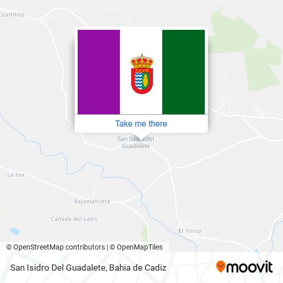 mapa San Isidro Del Guadalete