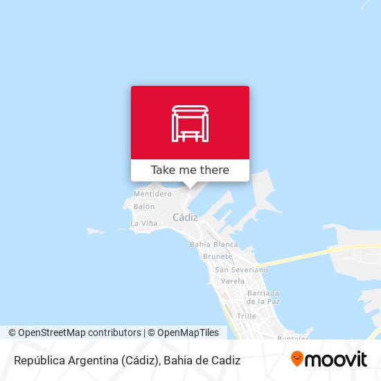 República Argentina (Cádiz) map