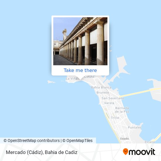 mapa Mercado (Cádiz)