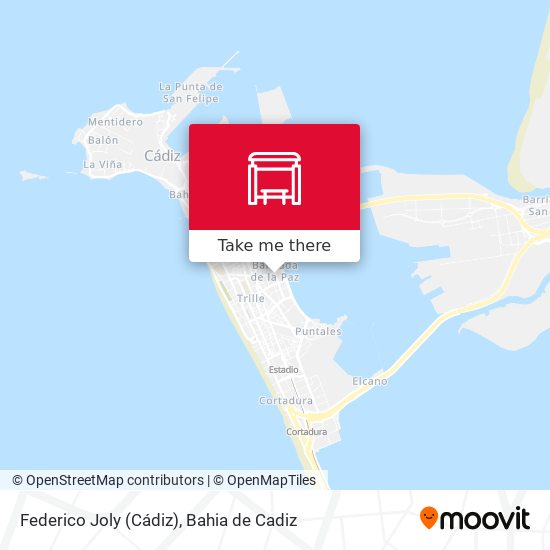Federico Joly (Cádiz) map