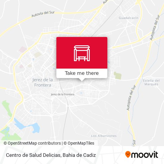 Centro de Salud Delicias map