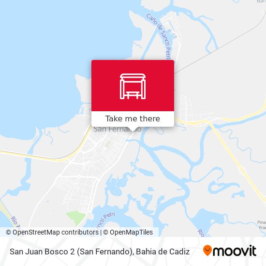 San Juan Bosco 2 (San Fernando) map