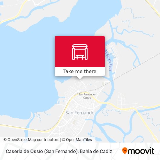 Casería de Ossío (San Fernando) map