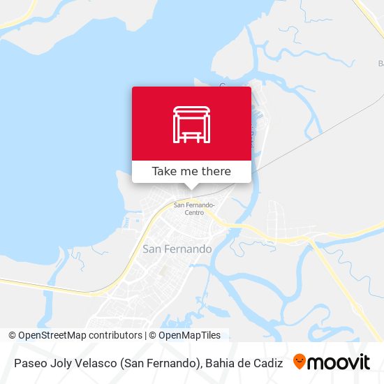 Paseo Joly Velasco (San Fernando) map