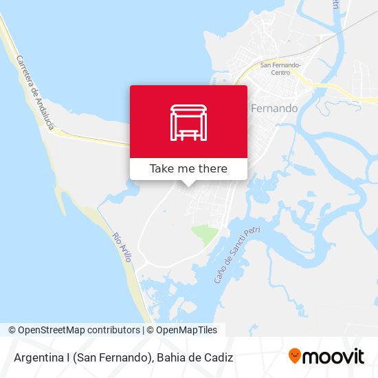 Argentina I (San Fernando) map