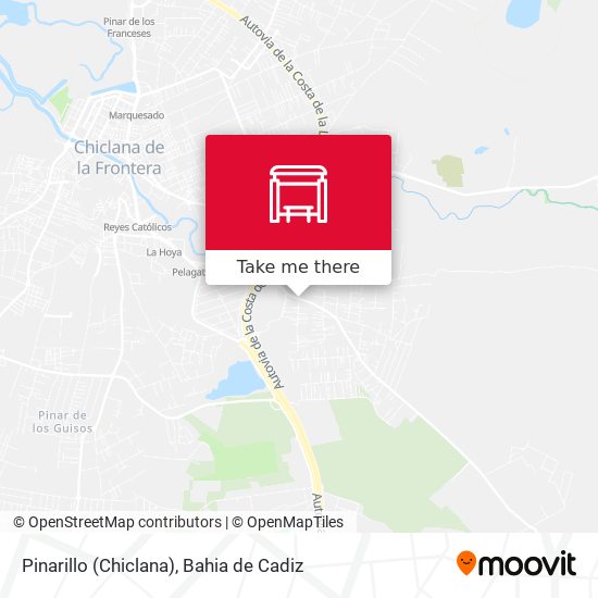 Pinarillo (Chiclana) map