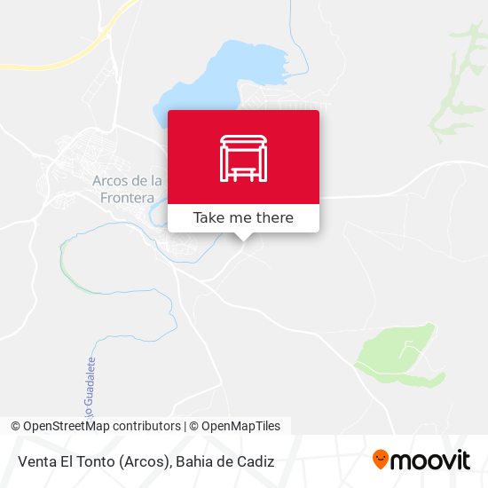 mapa Venta El Tonto (Arcos)