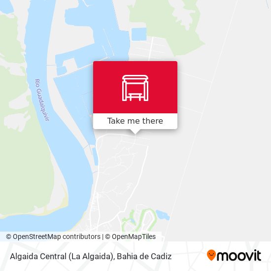 mapa Algaida Central (La Algaida)