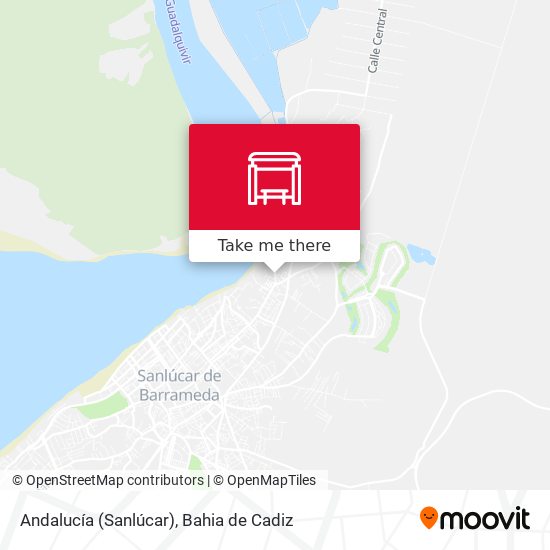 Andalucía (Sanlúcar) map