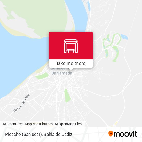 Picacho (Sanlúcar) map