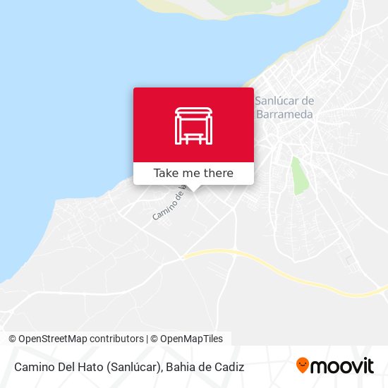 Camino Del Hato (Sanlúcar) map