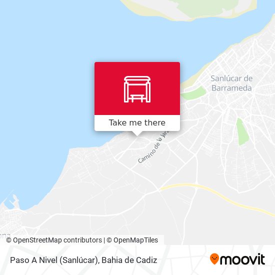 mapa Paso A Nivel (Sanlúcar)