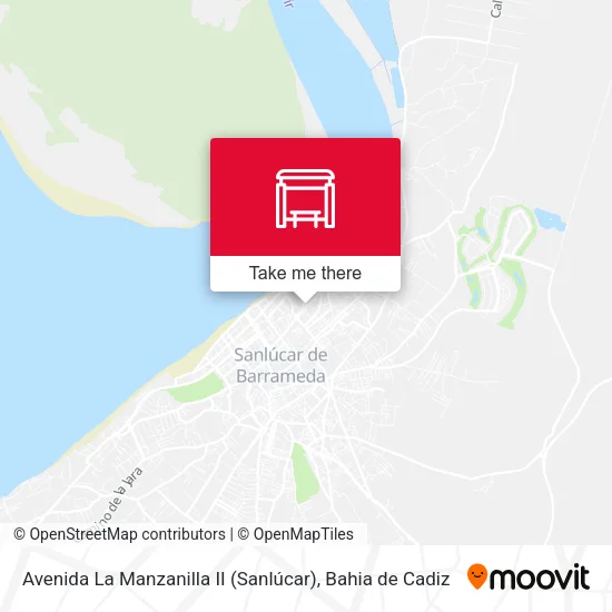 Avenida La Manzanilla II (Sanlúcar) map