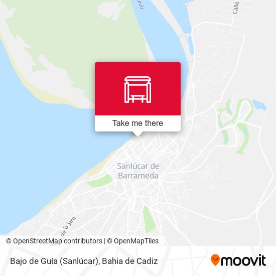 Bajo de Guía (Sanlúcar) map