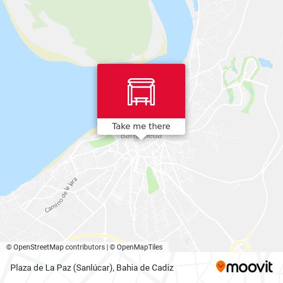 Plaza de La Paz (Sanlúcar) map