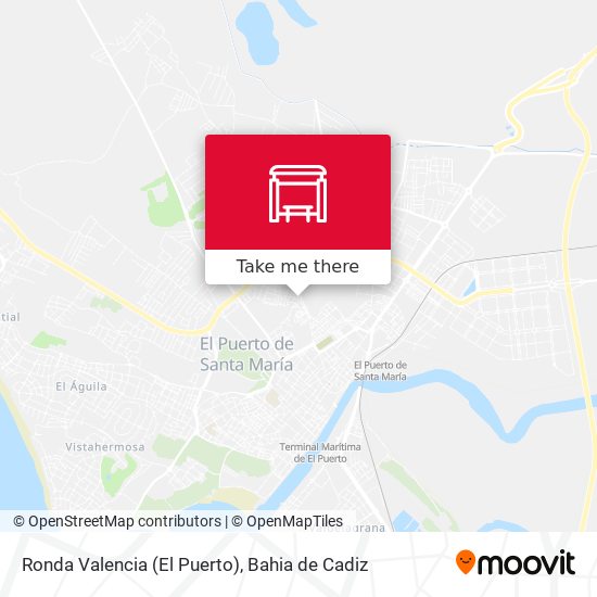 Ronda Valencia (El Puerto) map
