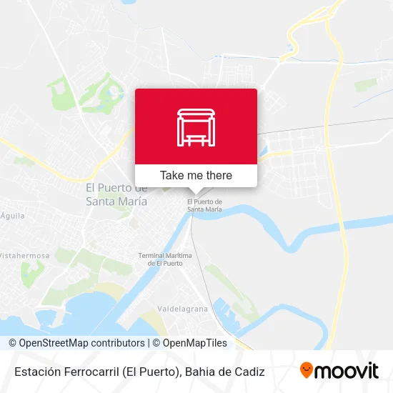 Estación Ferrocarril (El Puerto) map