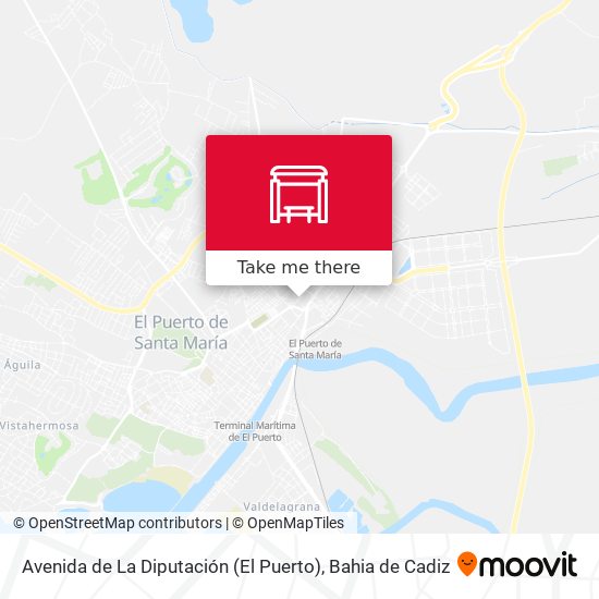 Avenida de La Diputación (El Puerto) map