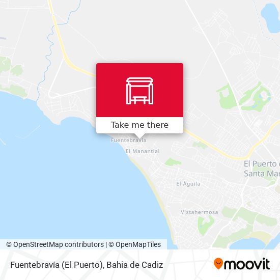 Fuentebravía (El Puerto) map