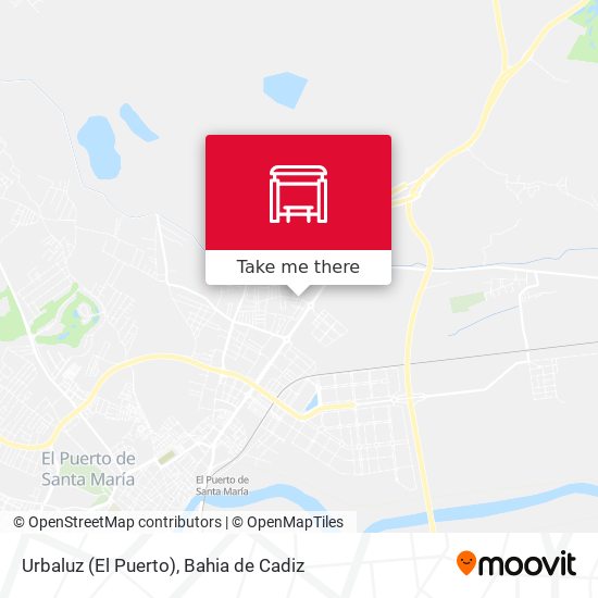 Urbaluz (El Puerto) map