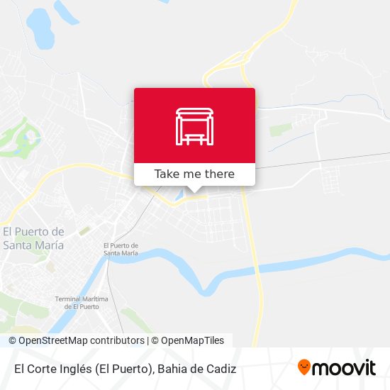 El Corte Inglés (El Puerto) map