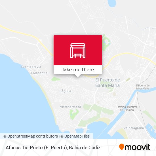 Afanas Tío Prieto (El Puerto) map
