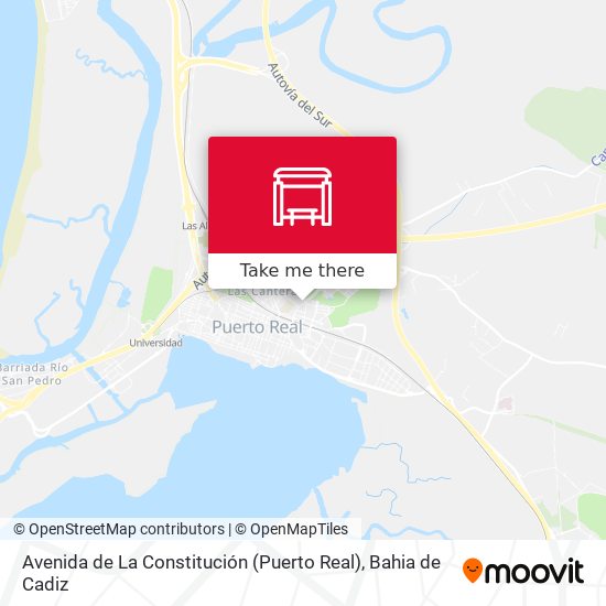 Avenida de La Constitución (Puerto Real) map