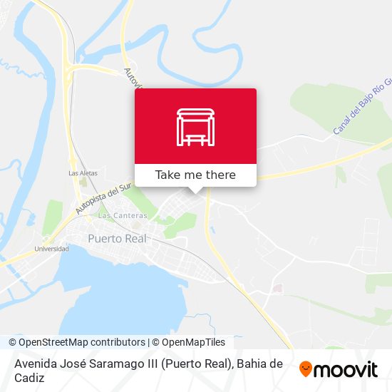 Avenida José Saramago III (Puerto Real) map