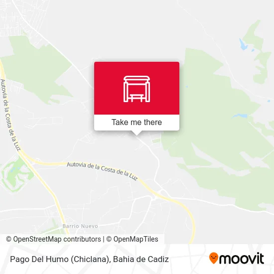 Pago Del Humo (Chiclana) map