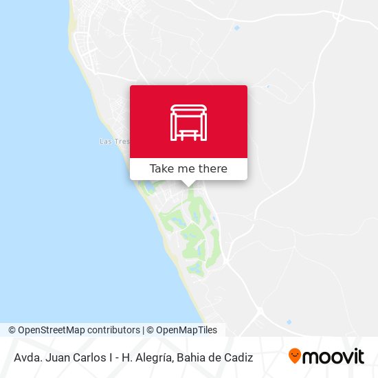 Avda. Juan Carlos I - H. Alegría map