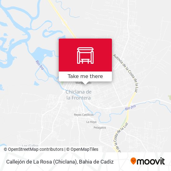 Callejón de La Rosa (Chiclana) map