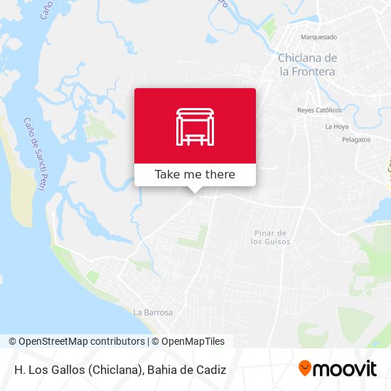 H. Los Gallos (Chiclana) map