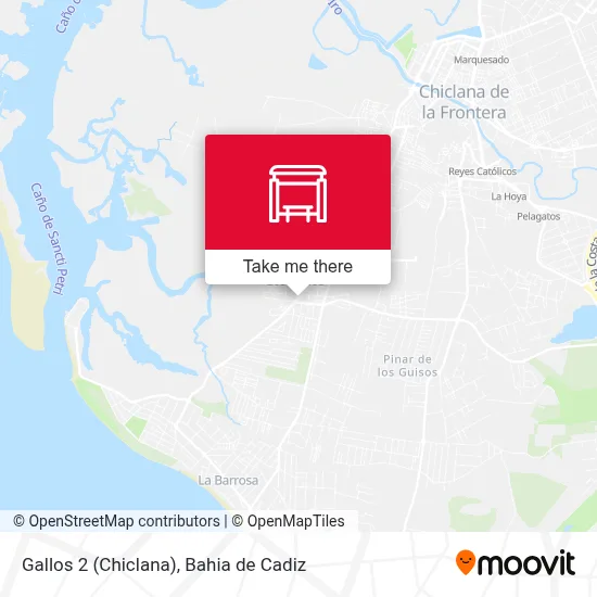 Gallos 2 (Chiclana) map