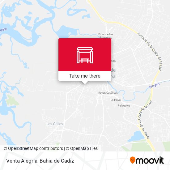 Venta Alegría map