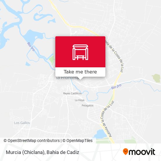 Murcia (Chiclana) map