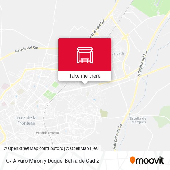 C/ Alvaro Miron y Duque map