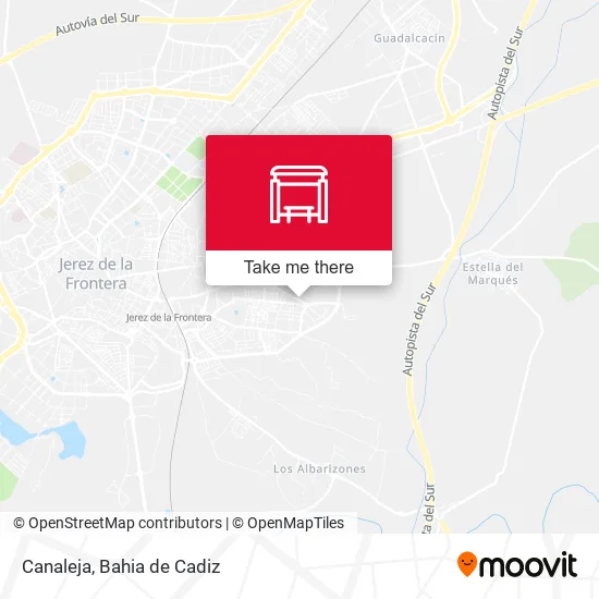 Canaleja map