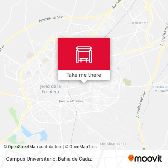 Campus Universitario map