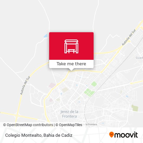 mapa Colegio Montealto