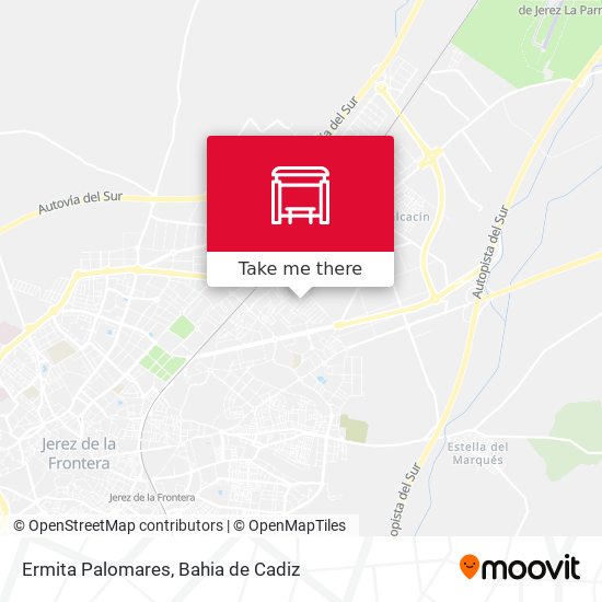 mapa Ermita Palomares