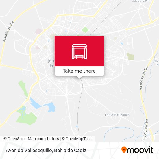 Avenida Vallesequillo map